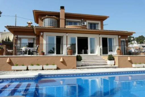 Villa extraordinaria con piscina en Moraira