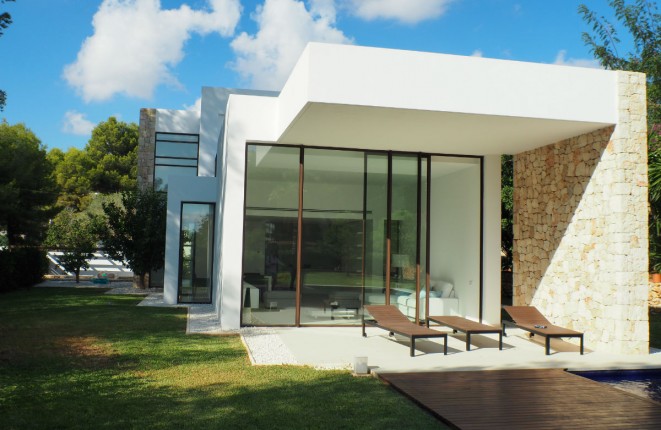 New built villa with pool in Moraira, Alicante
