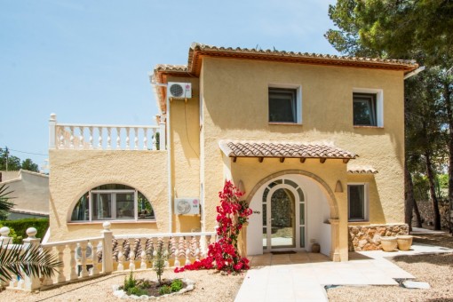 Beautiful villa with sea view in Moraira, Alicante